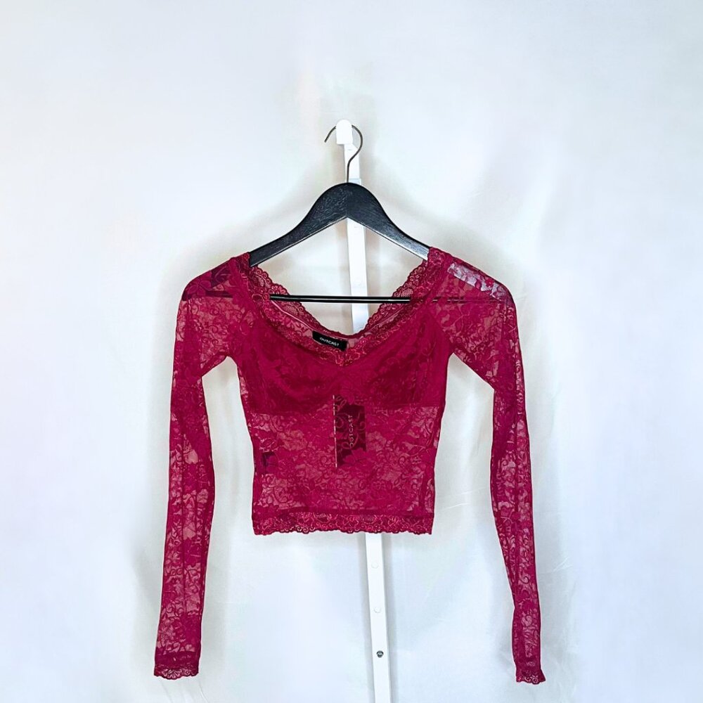 Outcast Lace Top & Skirt Set